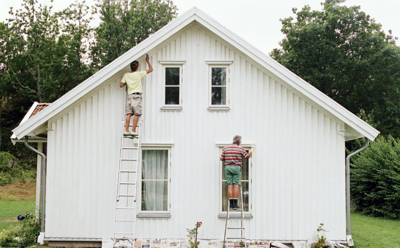 house repainted